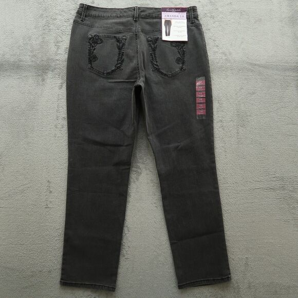 Gloria Vanderbilt Jeans Women's 14S High-Rise Amanda 2.0 Slim Leg 30" Inseam NWT - Picture 1 of 16